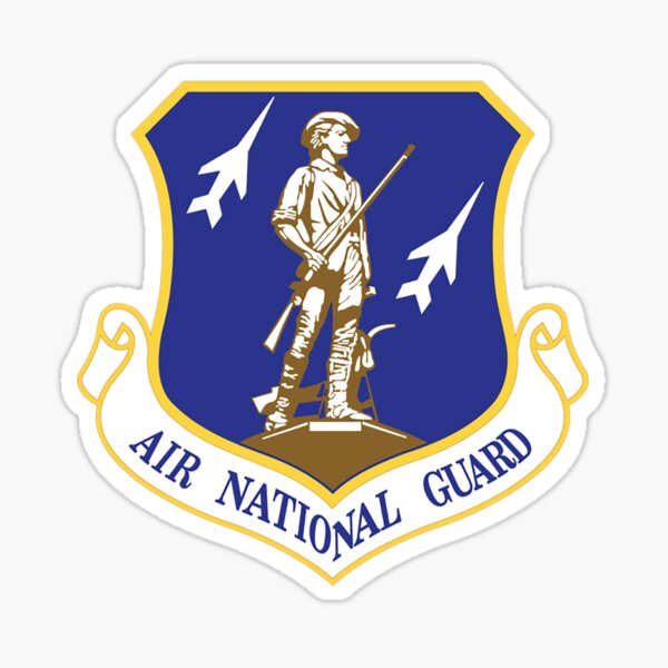 Item preview, Air National Guard Military Veteran Morale State designed and sold by Studio520.