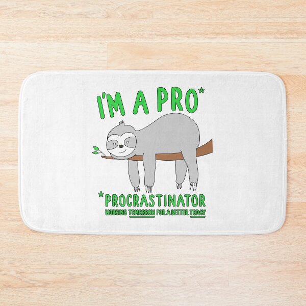 Item preview, Sloth procrastinator designed and sold by gabrielpastor.
