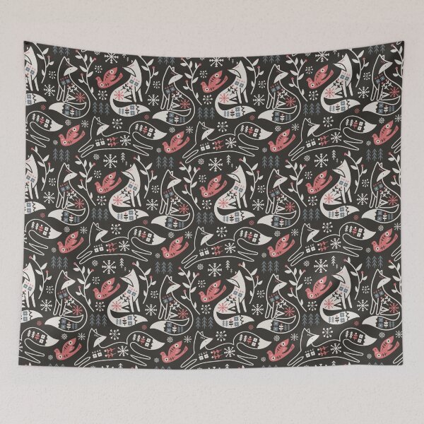 Item preview, Folksy Foxes on Holiday designed and sold by limegreenpalace.