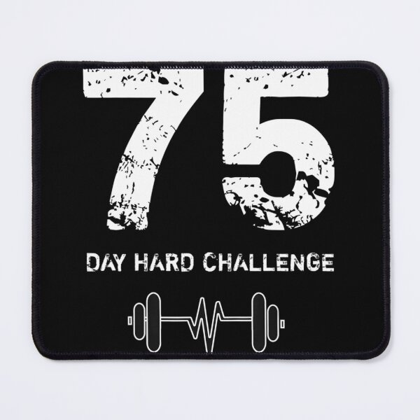 Item preview, 75 Day Hard Challenge Workout beginner Motivation healthy designed and sold by MadeleineKoch.