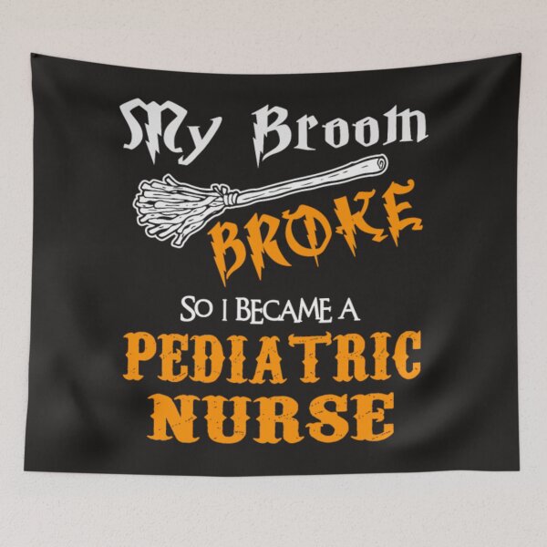 Item preview, My broom broke so became pediatric nurse designed and sold by Themngocbao.