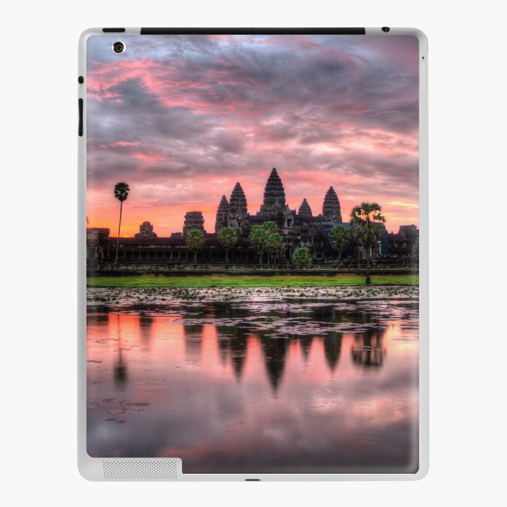 Permanent Liever Brandweerman HDR Angkor Wat Sunrise" iPad Case & Skin by Casperry | Redbubble