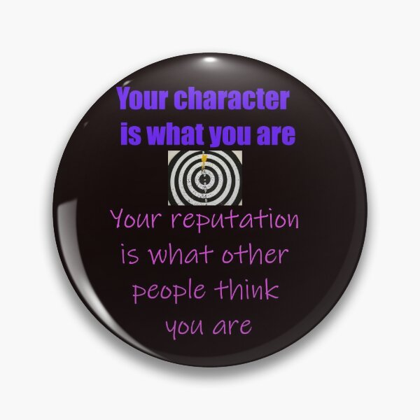 Item preview, YOUR CHARACTER IS WHAT YOU ARE designed and sold by CUTESTUFFnow.