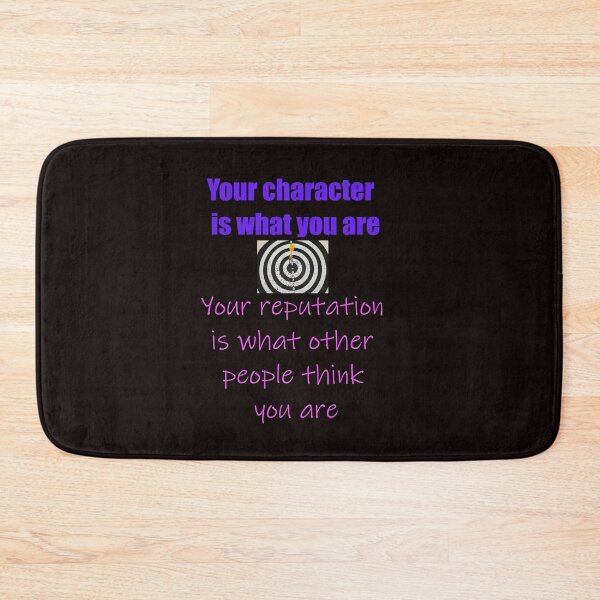 Item preview, YOUR CHARACTER IS WHAT YOU ARE designed and sold by CUTESTUFFnow.