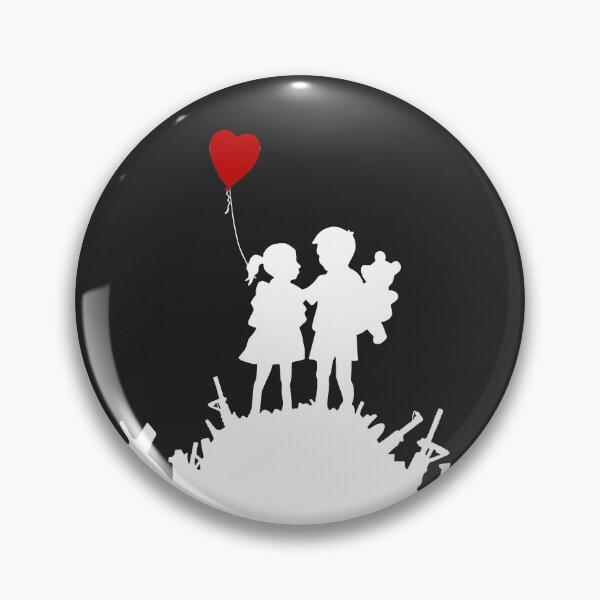 Item preview, Banksy Kids On Guns | White designed and sold by WE-ARE-BANKSY.