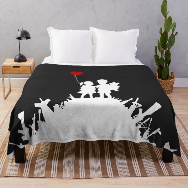 Item preview, Banksy Kids On Guns | White designed and sold by WE-ARE-BANKSY.
