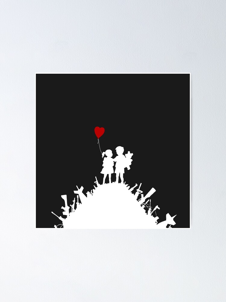 バンクシー Banksy Kids on Guns エスタンプリトグラフ BANKSY, Kids