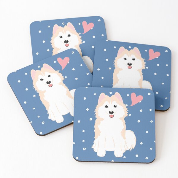 Item preview, Love Cream Pomsky Pomeranian Husky designed and sold by Lulupainting.