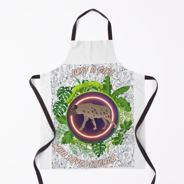 Item preview, Just a girl who loves hyenas - Colorful compositions, art and animals, funny drawings designed and sold by AdvanceDesign.