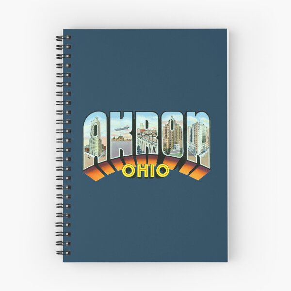 Item preview, Akron Ohio OH Retro Vintage Souvenir  designed and sold by Studio520.