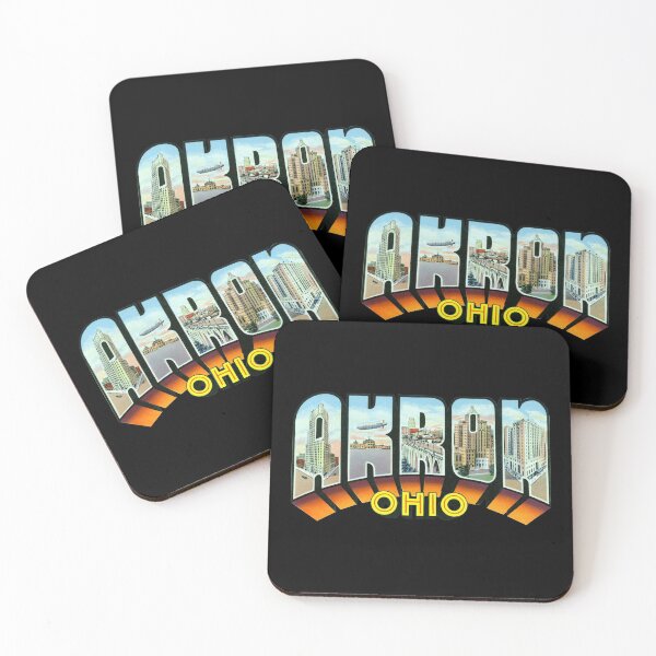 Item preview, Akron Ohio OH Retro Vintage Souvenir  designed and sold by Studio520.