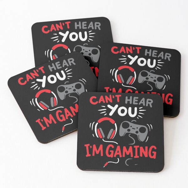 Item preview, I can not hear you i am gaming can't hear i'm gaming funny gamming Gift friend Funny Art Design Happy Apparel Essential Inspiration Joy Mood designed and sold by DesignByHeartUK.