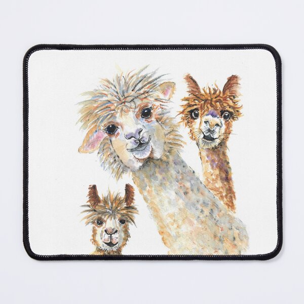 Item preview, Cute Alpaca Three. Llama friends designed and sold by Marjansart.