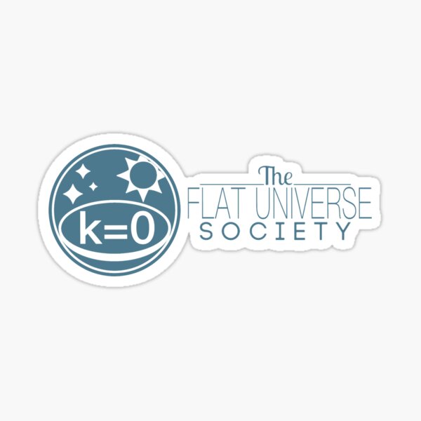 Item preview, Flat Universe Society (horizontal) designed and sold by Catherine Slaughter.