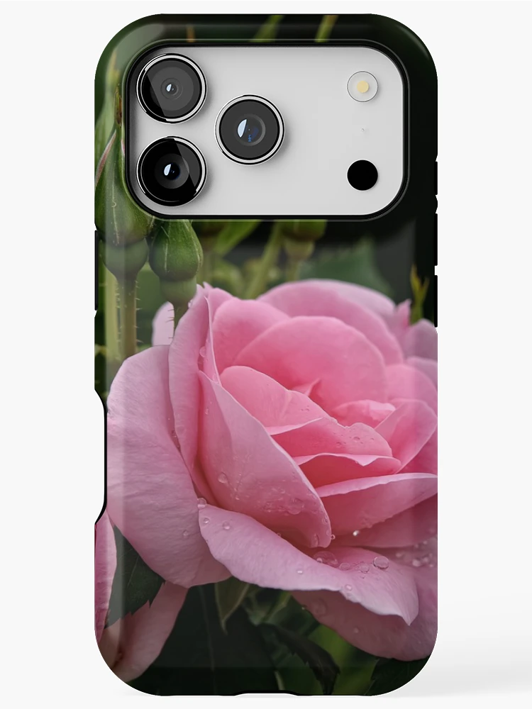 Thumbnail 1 of 4, iPhone Case, Pink Roses designed and sold by Michael Cummings.