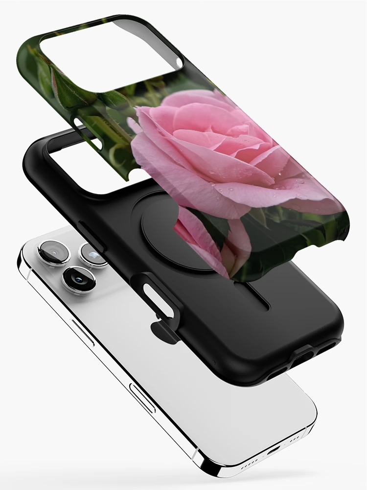 Thumbnail 2 of 4, iPhone Case, Pink Roses designed and sold by Michael Cummings.