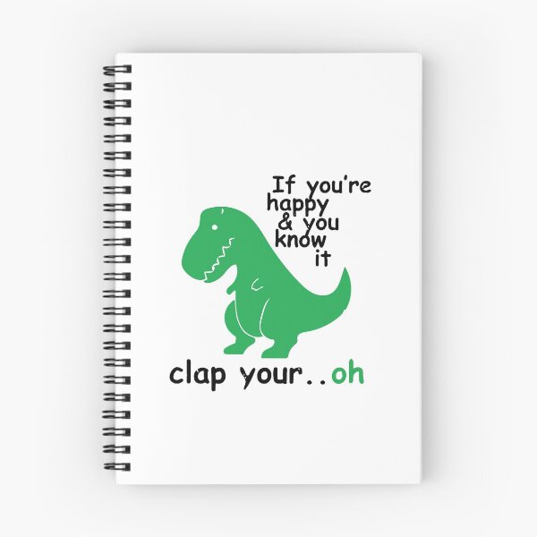 Item preview, if you are happy and you know it clap y our oh Art Design Happy Apparel Essential Inspiration Joy Mood designed and sold by DesignByHeartUK.