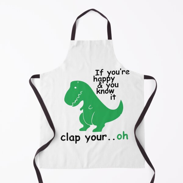 Item preview, if you are happy and you know it clap y our oh Art Design Happy Apparel Essential Inspiration Joy Mood designed and sold by DesignByHeartUK.