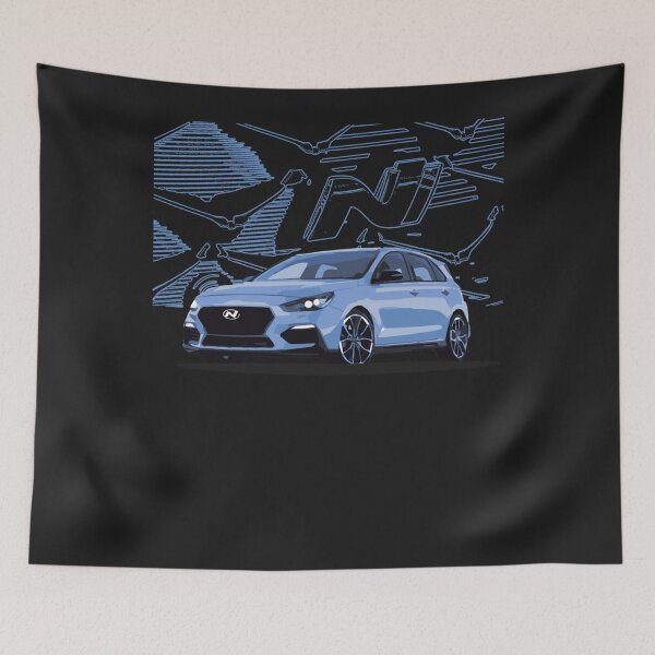Item preview, Hyundai i30N Performance Blue Pullover Sweatshirt designed and sold by martine0masson.