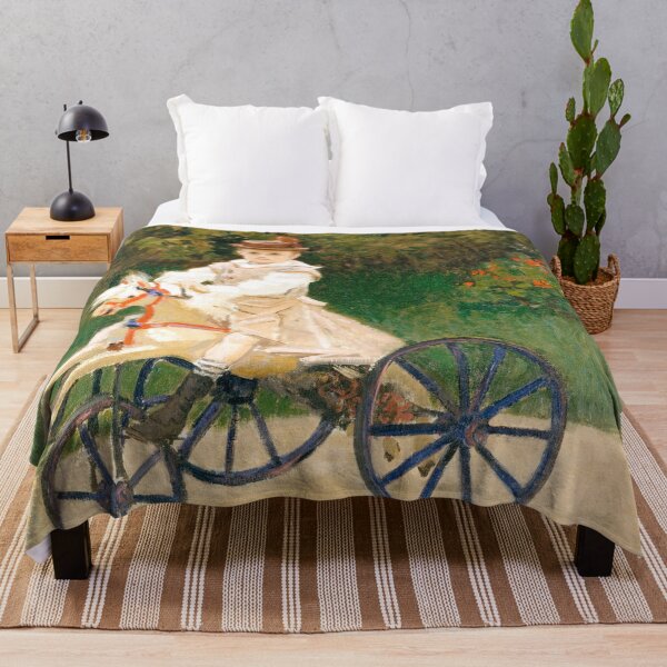 Item preview, Jean Monet on His Hobby Horse (1872) by Claude Monet designed and sold by Designedbysm.