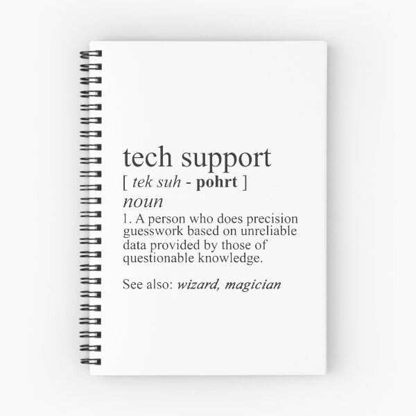 Item preview, Tech Support Funny IT funnArt Design Happy Apparel Essential Inspiration Joy Mood designed and sold by DesignByHeartUK.