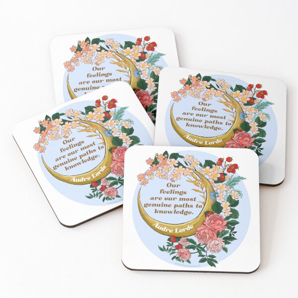 Item preview, Our Feelings Are Our Most Genuine Paths To Knowledge, Audre Lorde designed and sold by fabfeminist.