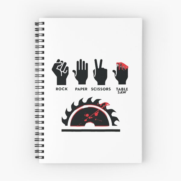 Item preview, Rock paper Scissors Table Saw Funny Art Design Happy Apparel Essential Inspiration Joy Mood designed and sold by DesignByHeartUK.