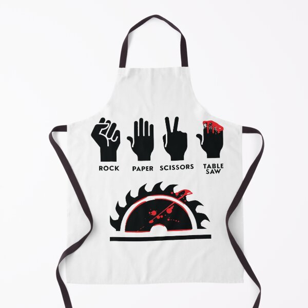 Item preview, Rock paper Scissors Table Saw Funny Art Design Happy Apparel Essential Inspiration Joy Mood designed and sold by DesignByHeartUK.