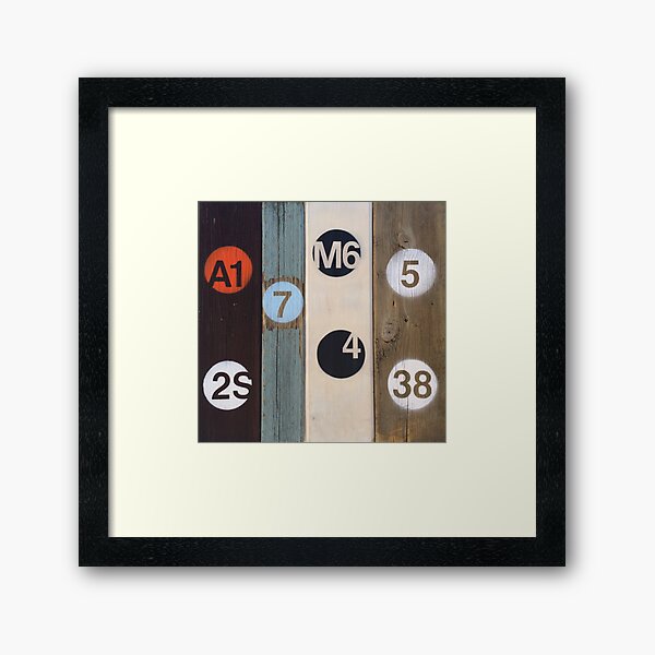 Noisy Gusto Framed Art Print
