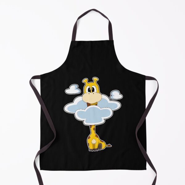 Artikelvorschau, Giraffe mit Wolken entworfen und verkauft von Snabdesign84.