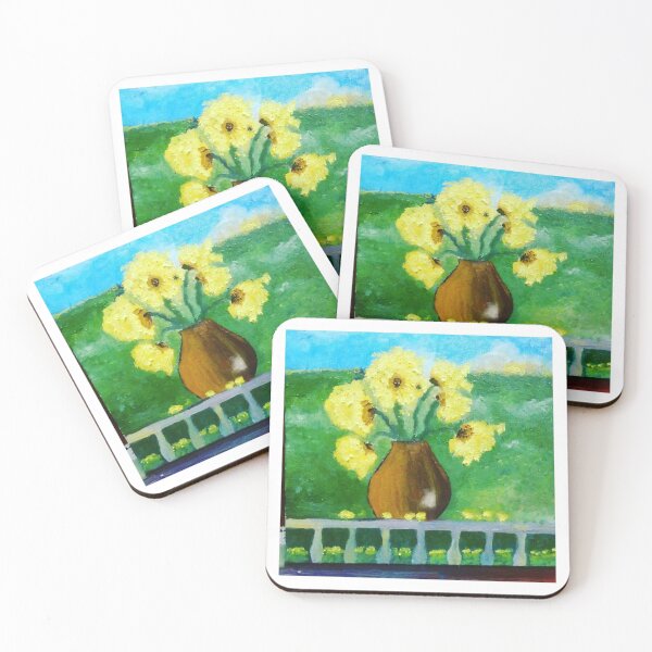 Item preview, sunflower vase designed and sold by Marzodeutsch.