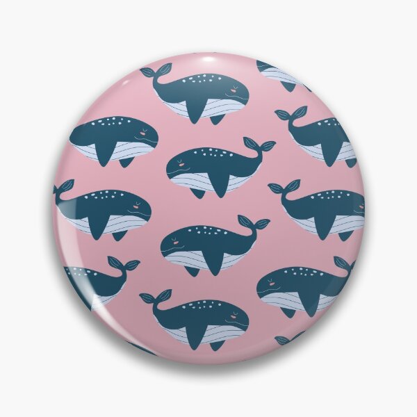 Item preview, Blue whales pattern designed and sold by Frauhellen.