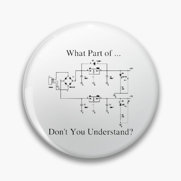 Item preview, What Part Of Dont You Understand Electronics Maths Science Funny Art Design Happy Apparel Essential Inspiration Joy Mood designed and sold by DesignByHeartUK.