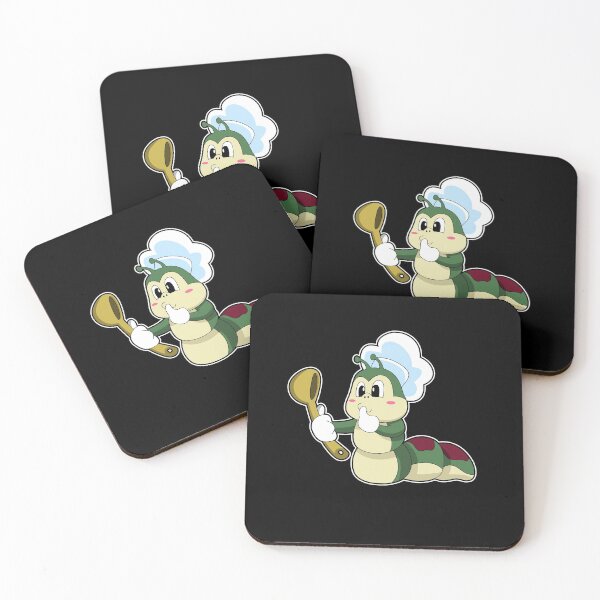 Item preview, Caterpillar as Chef with Wooden spoon designed and sold by Snabdesign84.