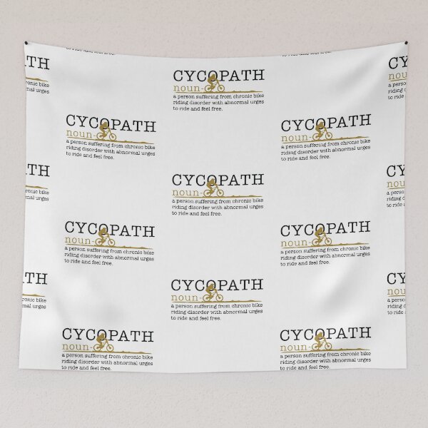Item preview, Cycopath noun-funny definition Essential Gifts ,Gift Mom,Gift dad,Gift friend Funny Art Design Happy Apparel Essential Inspiration Joy Mood designed and sold by DesignByHeartUK.