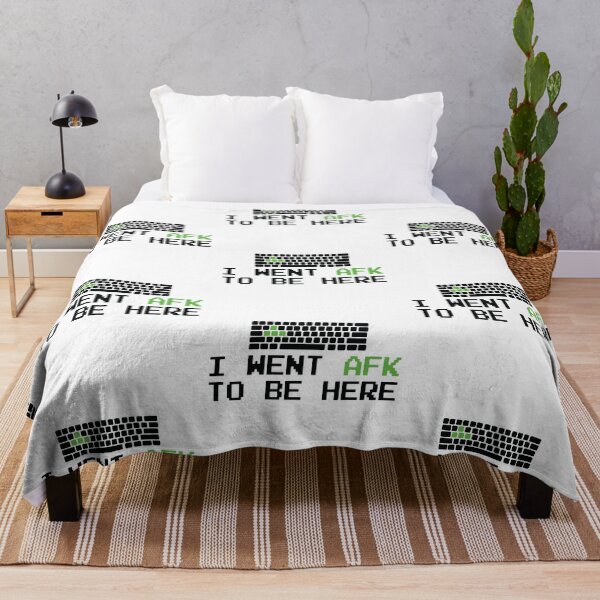 Item preview, I went AFK to be here funny gaming Gifts ,Gift Mom,Gift dad,Gift friend Funny Art Design Happy Apparel Essential Inspiration Joy Mood designed and sold by DesignByHeartUK.