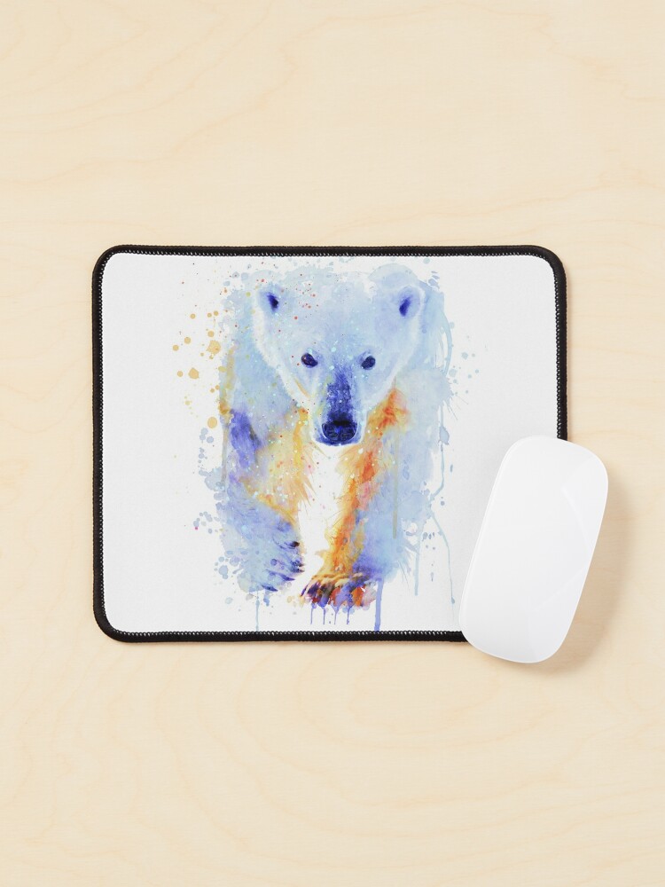 polar bear mouse pad