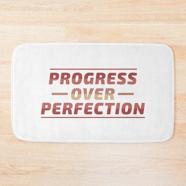 Item preview, Progress over perfection designed and sold by designerpriti.