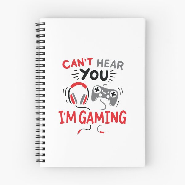 Item preview, I can not hear you i am gaming can't hear i'm gaming funny gamming Gift friend Funny Art Design Happy Apparel Essential Inspiration Joy Mood designed and sold by DesignByHeartUK.