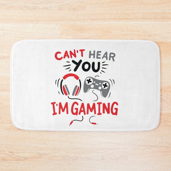 Item preview, I can not hear you i am gaming can't hear i'm gaming funny gamming Gift friend Funny Art Design Happy Apparel Essential Inspiration Joy Mood designed and sold by DesignByHeartUK.