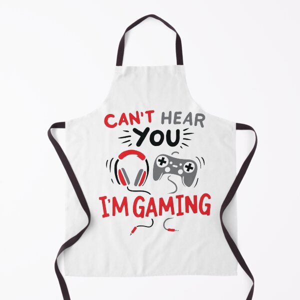 Item preview, I can not hear you i am gaming can't hear i'm gaming funny gamming Gift friend Funny Art Design Happy Apparel Essential Inspiration Joy Mood designed and sold by DesignByHeartUK.