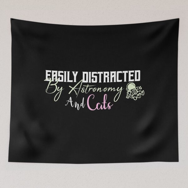 Item preview, Easily Distracted By Astronomy And Cats designed and sold by Mehdi Art.