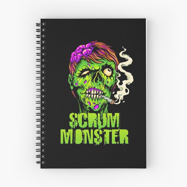 Item preview, Agile Scrum Monster | Scrum Master designed and sold by DAFIN.