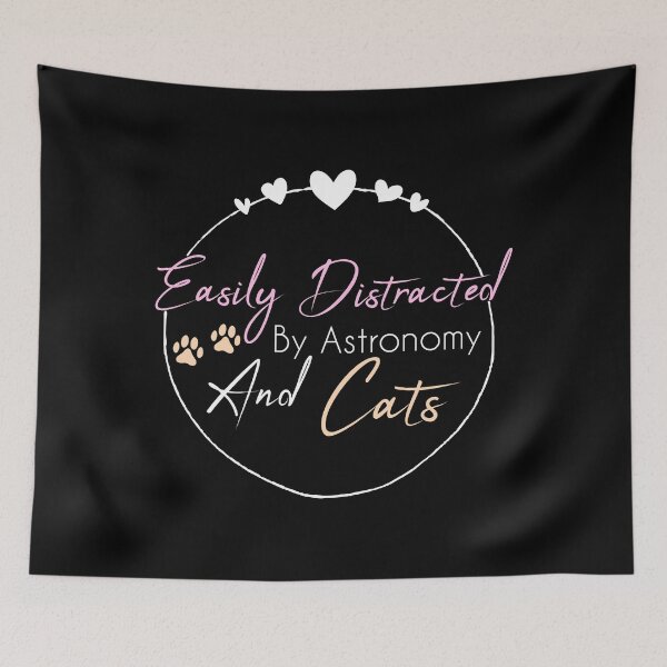 Item preview, Easily Distracted By Astronomy And Cats designed and sold by Mehdi Art.
