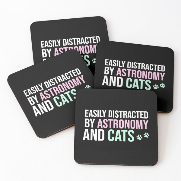 Item preview, Easily Distracted By Astronomy And Cats designed and sold by Mehdi Art.