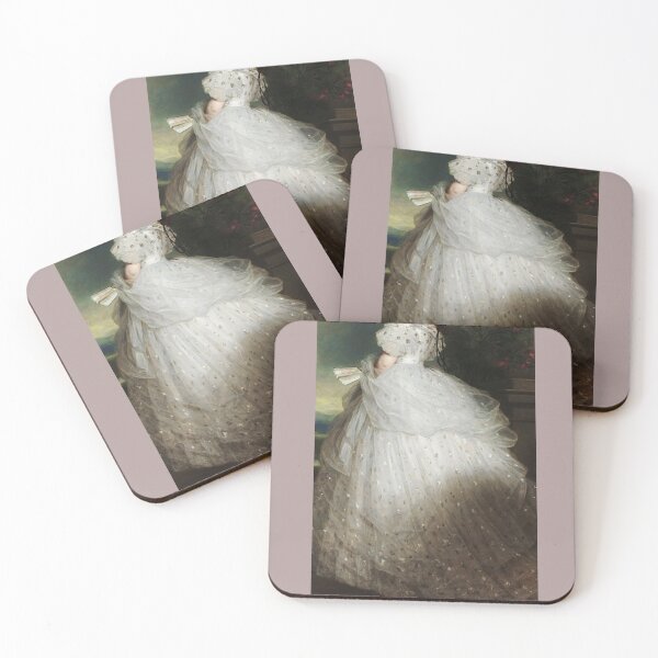 Item preview, Woman with Beautiful Ballgown Renaissance Painting  designed and sold by Bellathewilde.