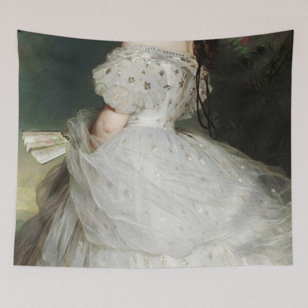 Item preview, Woman with Beautiful Ballgown Renaissance Painting  designed and sold by Bellathewilde.