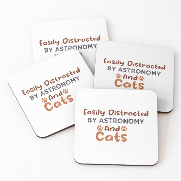 Item preview, Easily Distracted By Astronomy And Cats designed and sold by Mehdi Art.