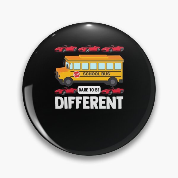 Item preview, Dare To Be Different The Yellow School Bus Student Transport designed and sold by Nessshirts.