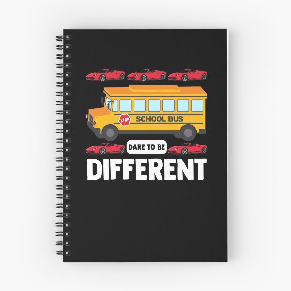 Item preview, Dare To Be Different The Yellow School Bus Student Transport designed and sold by Nessshirts.